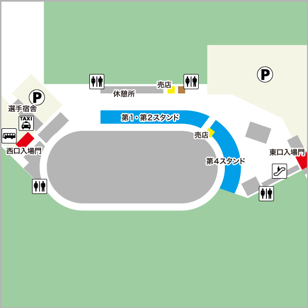 伊東の場内地図